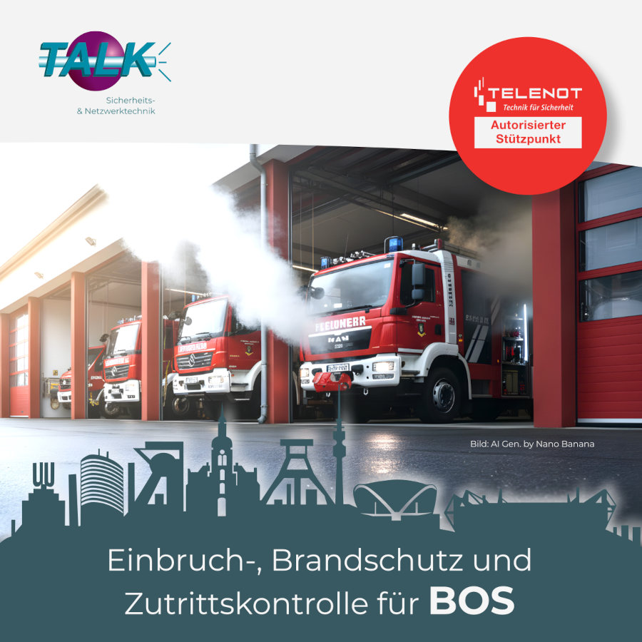 Bild zur News: Brandschutz für BOS Bild zur News: Brandschutz für BOS