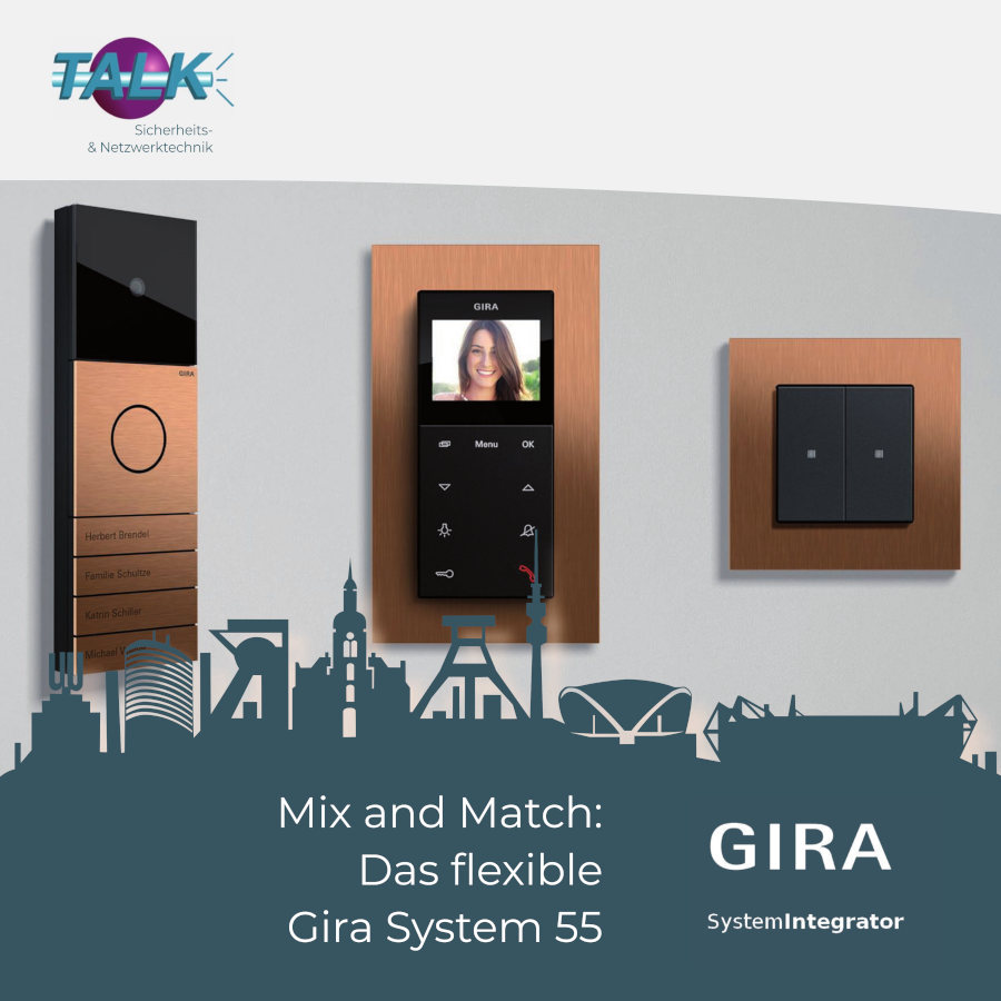 Bild zur News: Gira Mix and Match Bild zur News: Gira Mix and Match