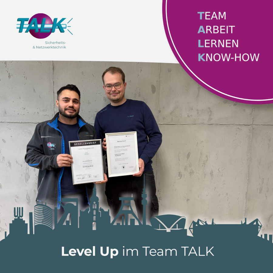 Bild zur News: Level Up im Team TALK Bild zur News: Level Up im Team TALK