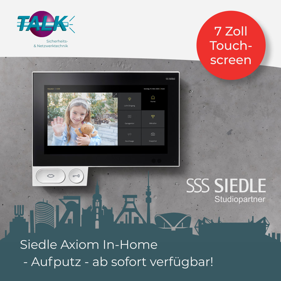Bild zur News: Siedle Axiom In-Home Bild zur News: Siedle Axiom In-Home