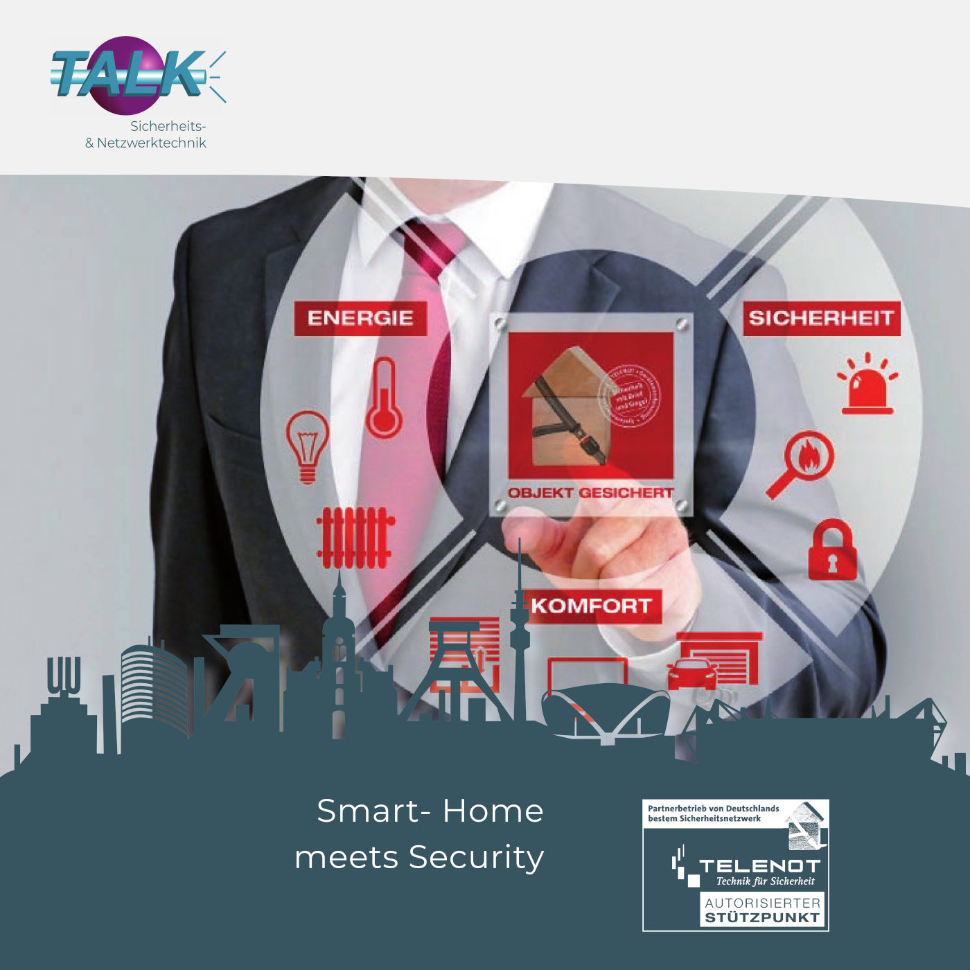 Bild mit dem Titel Smart Home meets security - KNX
