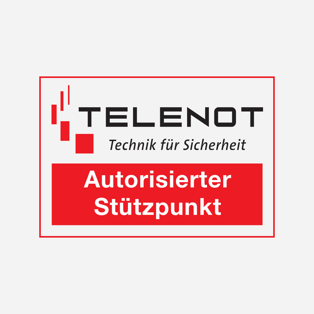 TALK Zertifikat(e) - Logo von TELENOT Stützpunkt Logo von TELENOT Stützpunkt